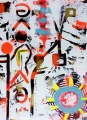 Toronto Canadian contemporary #neoexpressionist artist, abstract paintings artist Bridget Griggs @artbridgetgriggs