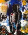 Bridget Griggs abstract art/ paper/Toronto abstract artist