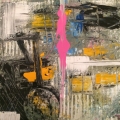 Bridget Griggs abstract art/ paper/Toronto abstract artist