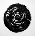 Bridget Griggs abstract paintings/ Toronto abstract artist/ black and white paintings, contemporary