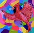 cardinal-magic 24x24x1.5" SOLD