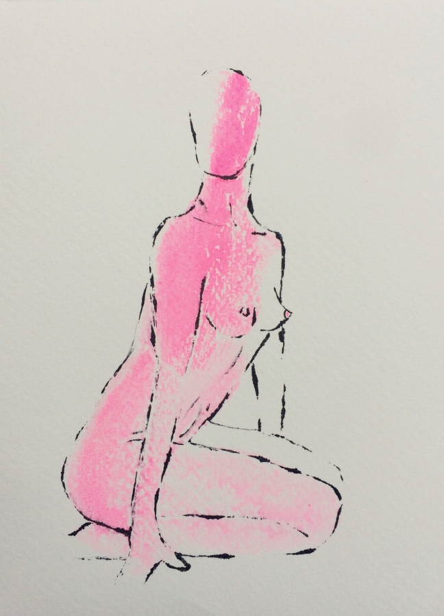 Pink artist nude