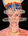 David Bowie Inspired Series, Bridget Griggs Abstract Expressionist Artist